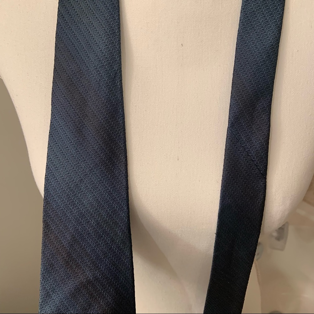 Robert Talbott Studio Hand Sewn Silk Extra Long T… - image 2